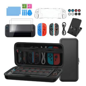 25in1set Pcs Bolsa Estojo Acessórios Para Nintendo Switch2