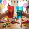 30 Copo Mulher Maravilha Lembrancinha Aniversário