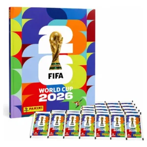 5 Pacotes Figurinhas Copa do Mundo 2026 FIFA Panini Album