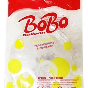 50 Balões Bubble Transparentes 24” Decoração Festas Premium