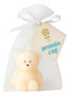 50x Lembrancinhas Vela Aromatica Ursinho Urso Personalizado