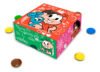 Caixa para doces Turma da Monica - Kit com 6 unidades em cores verde, vermelho e rosa