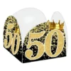 60 Forminhas Doces 50 Anos + 60 Topper 50 Anos