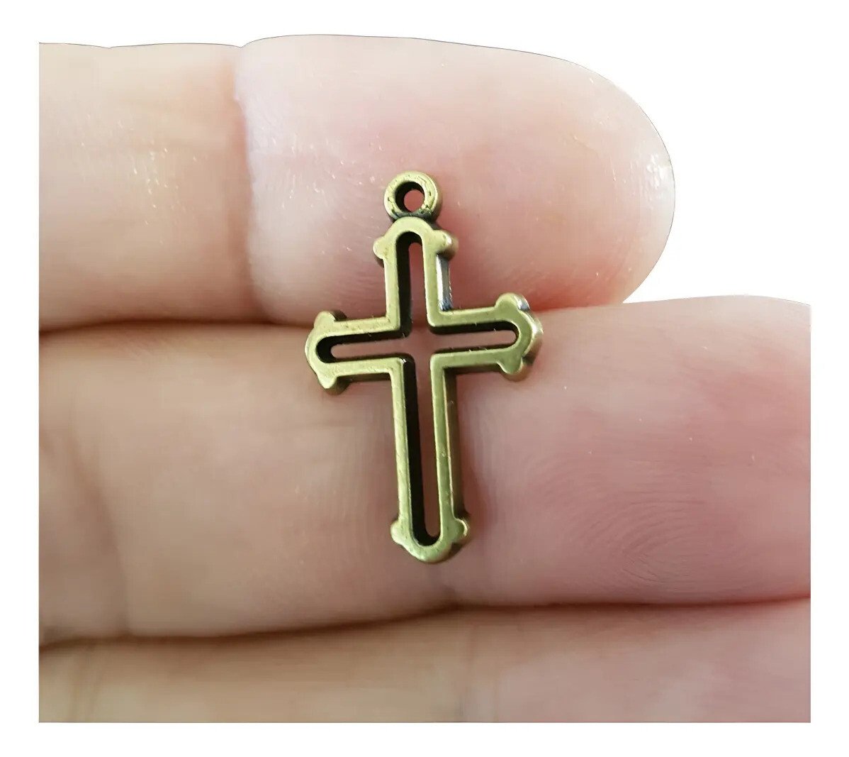 60 Mini Crucifixos Para Lembrancinhas E Artesanatos 2 Cores 60 Mini Crucifixos Para Lembrancinhas E Artesanatos 2 Cores