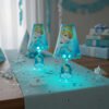 Abajur Com Led Para Festa Infantil-cinderela Kit C/ 5unds