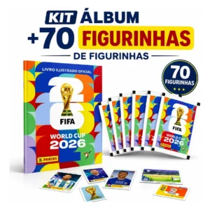 Álbum Copa do Mundo FIFA 2026 + 70 Figurinhas Envio Imediato Panini