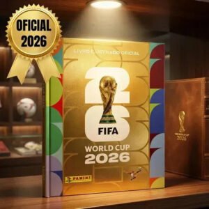 Álbum De Figurinhas Copa Do Mundo Fifa 2026 Capa Dura Panini