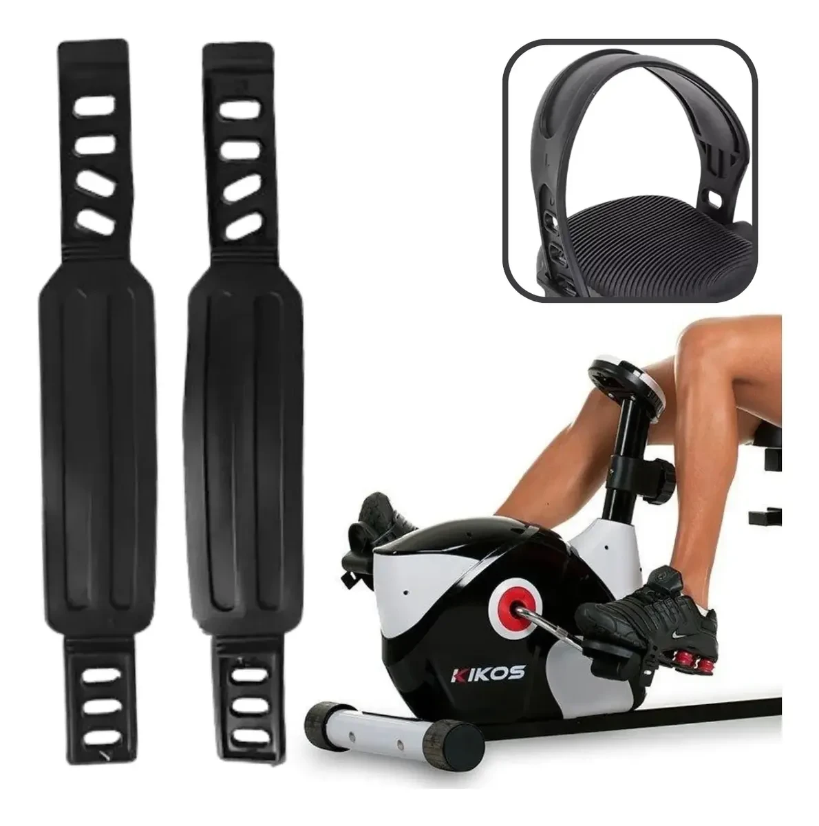 Alça Cinta Correia Universal Pedal Bicicleta Ergométrica Fitcenter Oferta Alça Cinta Correia Universal Pedal Bicicleta Ergométrica Fitcenter Preta Ajustável