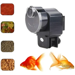 Alimentador Automatico Para Peixes Aquario Comedouro A Pilha