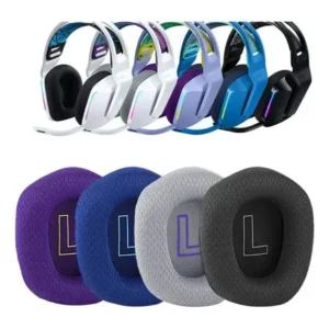 Par de almofadas de reposição para fones Logitech G733, G335 e G535
