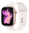 Apple Watch Series 11 GPS 42mm Ouro Rosa Pulseira Blush Clara