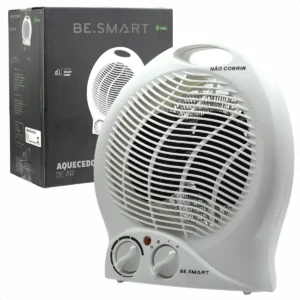 Aquecedor Elétrico Ventilador Desumificador Portátil 2000w Branco BELA OYA