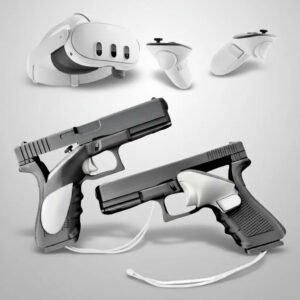 Arma Gun Pistola Suporte Para Controle Oculos Quest 3