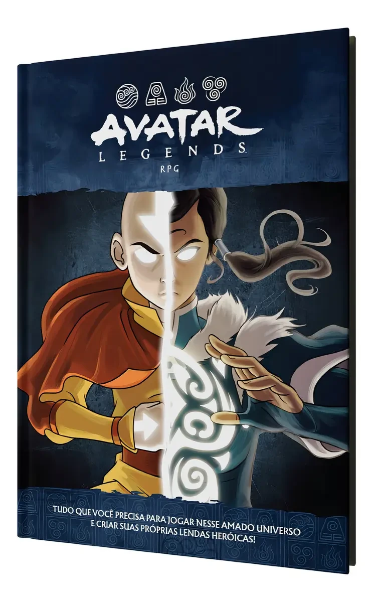 Avatar Legends: Livro Básico, De Brendan G. Way. 1, Vol. 1. Editorial Galápagos, Capa Dura, Edição Rpg Em Português Avatar Legends: Livro Básico, De Brendan G. Way. 1, Vol. 1. Editorial Galápagos, Capa Dura, Edição Rpg Em Português