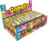 Bala De Goma Gomets Sabor Sortido De Frutas Caixa 30un Tubos