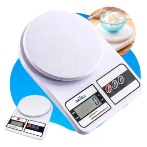 Balança Digital De Precisão 10kg Davely Cook Cozinha Branco