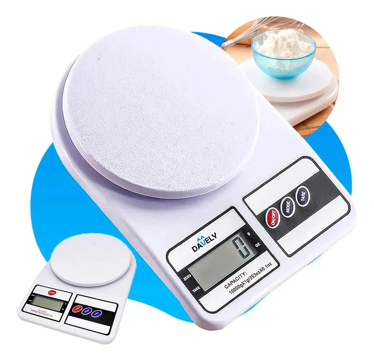 Balança Digital Cook Davely 10kg Precisão Frete Grátis Balança Digital De Precisão 10kg Davely Cook Cozinha Branco