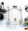 Balança Digital de Vidro Good Deals 180kg Transparente para Banheiro