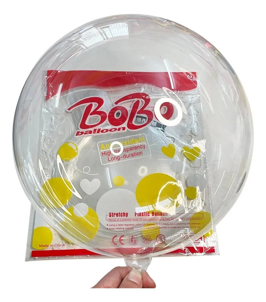 Balão Bubble Bolha Transparente 24 Pol Pacote Com 50 Und Balão Bubble Bolha Transparente 24 Pol Pacote Com 50 Und