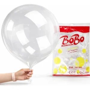 Balão Bubble gigante transparente 36 polegadas kit 50 unidades MixPlace para decorações de festa