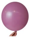 Balao Redondo Liso 24 Colorido Rosa Escuro Bello Festas Kit 3 Unidades