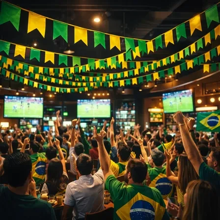 Bandeirinha Brasil Copa Do Mundo Plástico Bandeirolas 100m Verde E Amarelo Brasil Bandeirinha Brasil Copa Do Mundo Plástico Bandeirolas 100m Verde E Amarelo Brasil