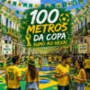 Bandeirinha Brasil Decoração 100m Varal Bandeirolas Papel