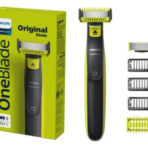 Barbeador e Aparador Elétrico Philips OneBlade Qp2824/10 Preto - Rosto e Corpo
