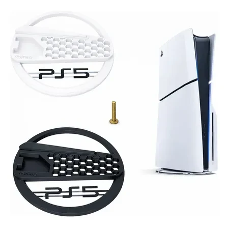 Base Stand Mesa Vertical Playstation PS5 Slim Com Ventilação Oferta Base Stand Mesa Vertical Playstation PS5 Slim Com Ventilação
