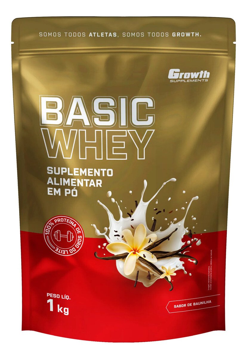 Basic Whey 1kg Growth Supplements Basic Whey 1kg Growth Supplements