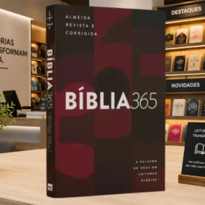 Bíblia 365 ARC A Palavra de Deus em Leituras Diárias Capa Mole