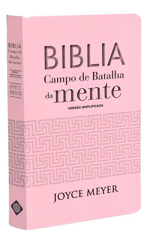 Bíblia Campo De Batalha Da Mente | Joyce Meyer | Luxo Rosa Bíblia Campo De Batalha Da Mente | Joyce Meyer | Luxo Rosa
