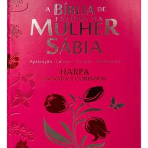 Bíblia Da Mulher Sábia Full Color C/ Harpa – Tulipa Pink