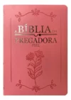 Bíblia Da Pregadora Fiel – Versão Almeida Revista E Corrigida – Capa Nobre Luxo Rosa – Letra Média – Casa Publicadora Paulista