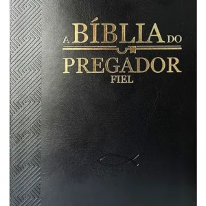 Bíblia Do Pregador Fiel – Versão Almeida Revista E Corrigida – Full Color – Capa Nobre Luxo Preta – Letra Média – Cpp