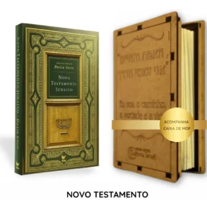 Bíblia Judaica Hebraico E Português Com Caixa De Madeira