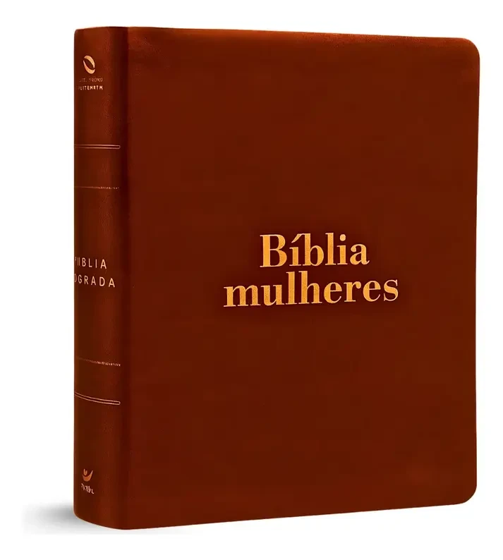 Bíblia Mulheres | Viviane Martinello | Naa | Duas Colunas | Clássica Marrom Bíblia Mulheres | Viviane Martinello | Naa | Duas Colunas | Clássica Marrom