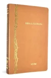 Bíblia Slim | Nvi | Capa Luxo Caramelo
