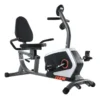 Bicicleta Ergométrica Magnética Horizontal Gallant Elite preto sobre fundo neutro