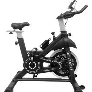 Bicicleta ergométrica spinning 20kg inércia preta RB Fit