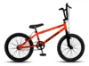 Bicicleta Infantil Aro 20 Bmx Freio V Brake Aro Aereo Cor Laranja/preto