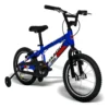 Bicicleta Infantil Gts Aro 16 Freio V-brake Com Rodas De Treinamento Tamanho Único Cor Azul GTSM1 Advanced Kids