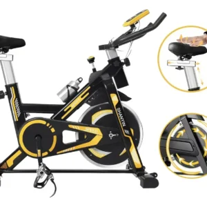 Bicicleta Spinning Ergométrica Roda Inércia 13kg Carga 150kg