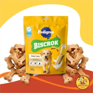 Biscoito Pedigree Biscrok Para Cães Filhotes Petisco 300g