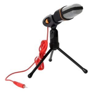 Microfone B-max Bm888 Preto - alta qualidade omnidirecional