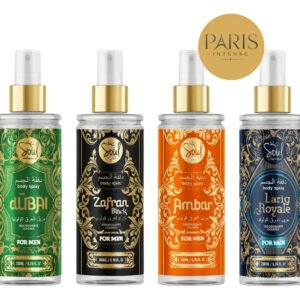 Body Splash Arabe C/4un 200ml Perfume Masculino De Luxo