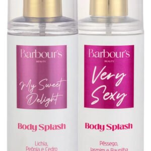 Body Splash My Sweet Delight e Very Sexy Barbour's 200ml kit feminino