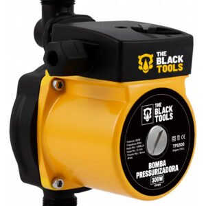 Bomba Pressurizadora De Água 300w Para Aumentar Pressão Da Água 3900 Litros/hora Cor Amarelo Tps300 The Black Tools 220v
