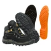Bota Adventure Botina Coturno Couro Tênis Palmilha Gel Pu