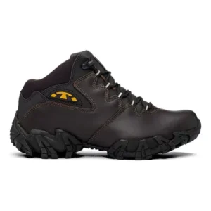 Bota Bull Terrier Bruce Masculina original em couro resistente para trilhas e dia a dia